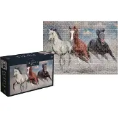 Interdruk Puzzle Wildpferde 1: Drei Wildpferde 1000 dlps
