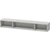 Duravit Regalelement L-CUBE 800x140x120mm betongrau matt