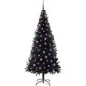 vidaXL Mads (mit 300 LEDs und lilafarbenen Bällen)