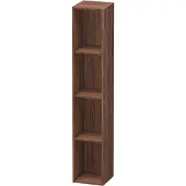 Duravit Regalelement L-CUBE 180x180x1000mm nussbaum dunkel