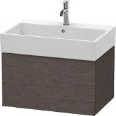 Duravit Waschtischunterbau L-CUBE 394x684x459mm eiche dunkel gebürstet