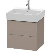 Duravit Waschtischunterbau L-CUBE 544x584x459mm basalt matt