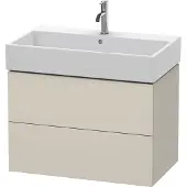 Duravit Waschtischunterbau L-CUBE 544x784x459mm taupe