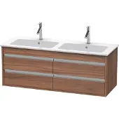 Duravit Waschtischunterbau KETHO 480x1270x475mm nussbaum natur