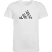 Adidas Kinder Shirt Junior Girls Animal Print Graphic