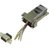 Bkl Electronic 10121108 Adapter D-SUB-Buchse 9pol. - RJ45-Buchse 1 St. Single
