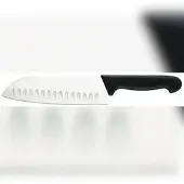 Schneider - Santoku, 180 mm - Griff schwarz, mit Kullenschliff