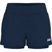 Jako Damen 2-In-1 Short One 8200D-900 40 - Marine - 40