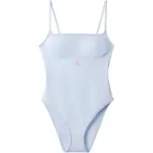 Calvin Klein One Piece Breezy Blue Größe: XS | Badeanzüge Outlet | Damen | Blau