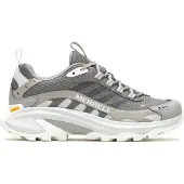 Merrell Wanderschuhe Moab Speed 2 GTX Damen Grey / White / Beige-Schuhgröße 40,5