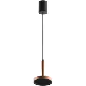 Loom Design Nyx P1 Pendelleuchte Matt Bronze - , Nyx P1, dimmbar, Bronze / Altmessing, für Wohnzimmer, Aluminium, Modern