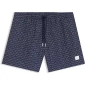 BOSS Bedruckte Badeshorts mit Logo-Badge Grösse XXL