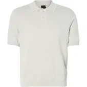 HUGO BOSS Poloshirt BOSS Orange Asac_P beige gestrickt
