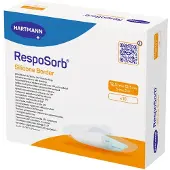 Hartmann Resposorb Silicone Border upijajući zavoj 12,5 x 12,5 cm 10 komada