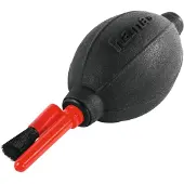 Hama Dust Ex Brush 55, Luftdruckreiniger für Gerätereinigung, Digitalkamera, Schwarz, Rot, 160 mm, 5,5 cm, 1 Stück(e)