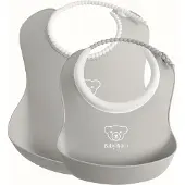 BabyBjörn Lätzchen-Set 2er-Pack, Grau