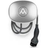 Charge Amps Halo, Silber, Wand, Aluminium, 1.6J, Typ 2, DC offset