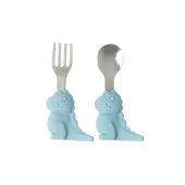 Rice - Stainless Steel Kids Cutlery Blue