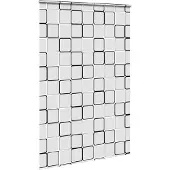 vidaXL Duschrollo mit Kassette 150x240 cm Stoffbreite 146 cm