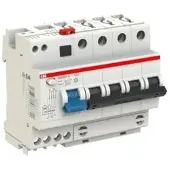 ABB STOTZ-KONTAKT FI/LS-Kombination 4-p., B16, 30mA DS204A-K16/0,03