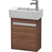 Duravit Waschtischunterschrank Ketho 45x22,5x55cm, wandhängend, T re, Nussb dunkel