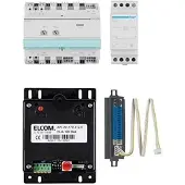 Elcom Audio-Sprechanlagen-Set Audio-Kit i2Audio+2Draht 1-16 Teilnehmer