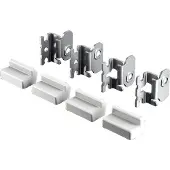 Rittal AX 2508.020, Montageset, Edelstahl, Weiß, 4 Stück(e)