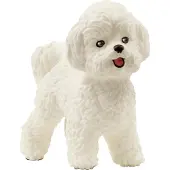 Schleich Farm World 2023 - Bichon Frise Hundespielzeug für Jungen und Mädchen, Tierfiguren ab 3 Jahren