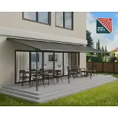 Palram Terrassendach "Capri Alu Terrassenüberdachung", einfache DIY Montage