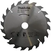 Makita Schneideblatt für Kreissäge - - D-03925 - Ø 235 mm - 20 Zähne ATB - Bohrung 30 mm