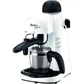 Amica CD 1011, Espressomaschine, 0,24 l, Gemahlener Kaffee, Schwarz, Weiß