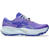 Asics Laufschuhe Trabuco 14 blau, violett, weiß für Damen und Unisex