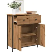vidaXL Sideboard Artisan-Eiche 70x30x80 cm Holzwerkstoff