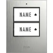 M-E Modern-Electronics Bell-502 TX-EG Funk-Klingeltaster 2-Familienhaus