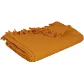 Atmosphera Bedspread Ocher 160X220 Yellow
