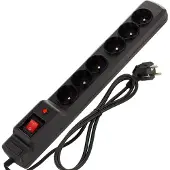Armac Power strip Armac Multi M6 anti-surge 6 sockets 10m black (M6/100/CZ)