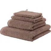 Aquanova Gästehandtuch London Camel (6er Set)