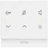 Elcom Innenst. Audio eckig 2D polarw glä TOUCH REK221Y