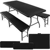 Gardlov Camping Klappset Schwarz Malatec 17966