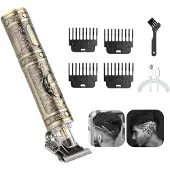 INF Haarschneidemaschine, Bartschneider Herren, Wiederaufladbares Barttrimmer Set