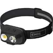 Emos COB LED aufladbare Stirnlampe P3542, 500lm, 130m, Li-pol 1200 mAh