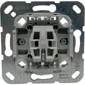 Gira 310200, Wippschalter, 2P, Chrom, Grau, Wand, LED, 240 V