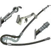 Meyle 11-14 525 0056 Bremsschlauch Rechts Vorne passend für PEUGEOT 407 SW (6E) 407 (6D) 407 Coupe (6C) für CITROËN C6 (TD)