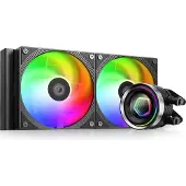 ID-Cooling FX240 INF Black - CPU-Wasserkühlung - Max 25 dBA