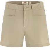 Fjällräven - Leichte Stretch-Shorts &ndash; Damen / Frau &ndash; High Coast Lite Shorts W Fossil - High Coast Lite Shorts W Fossil für Damen - Größe
