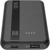 Cellularline Power Bank 5000, 5000 mAh, Lithium-Ion (Li-Ion), Schwarz