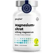 Gloryfeel Magnesiumcitrat 365 Kapseln - Elementares Magnesium Hochdosiert 203 g