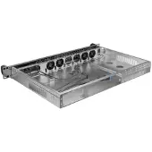 Lanberg SC01-3001-10B Modulares Servergehäuse Rack (1U) 0 GB