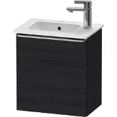 Duravit Waschtischunterschrank D-Neo 41x27,4x44cm, 1 T, An R, ES geb/Eiche sw