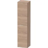 Duravit Hochschrank D-Neo 40x36cm, 1 Tür, 5 Bö, An L, ch/Ei marm.